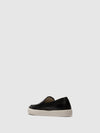 Sapatos Slip-on em Preto